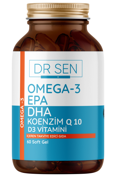 OMEGA 3 EPA DHA KOENZIM Q10 D3 VİTAMİN 60 KAPSÜL