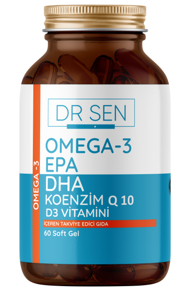 OMEGA 3 EPA DHA KOENZIM Q10 D3 VİTAMİN 60 KAPSÜL