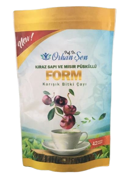Kiraz Sapı ve Mısır Püsküllü Çay 42'li Süzen Poşet