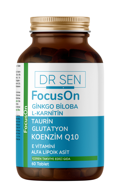 FocusOn Ginkgo Biloba Alfa Lipoik Asit Glutatyon  60 Tablet