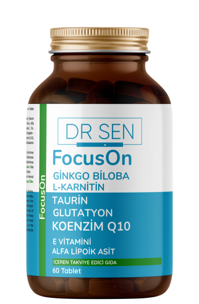 FocusOn Ginkgo Biloba Alfa Lipoik Asit Glutatyon  60 Tablet