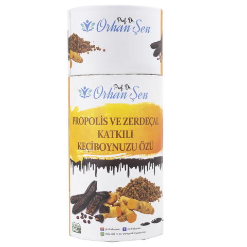Keçiboynuzu Özü Propolis Ve Zerdeçal Katkılı (640 gr)