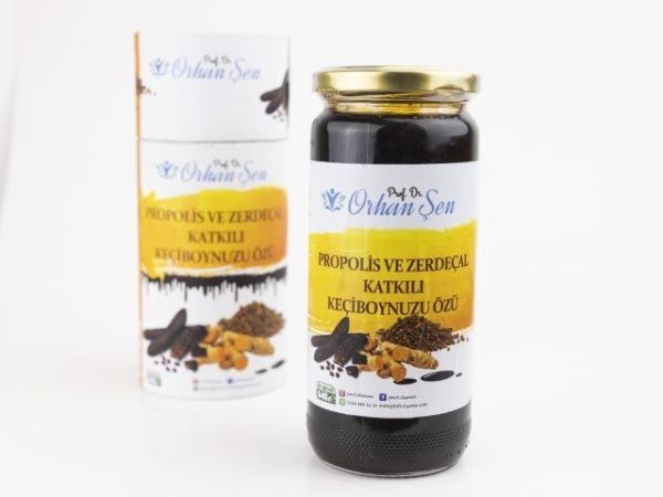 Keçiboynuzu Özü Propolis Ve Zerdeçal Katkılı (640 gr)