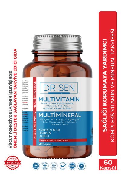 Multivitamin  Multimineral  60 Kapsül