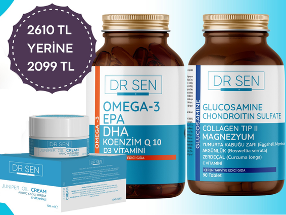 EKLEM VE KAS AĞRILARI İÇİN 3'LÜ SET